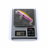 Darrahopens Outdoor > Fishing 6x Popper Minnow 9.6cm Fishing Lure Lures Surface Tackle Fresh Saltwater