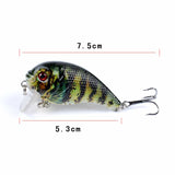 Darrahopens Outdoor > Fishing 6x Popper Poppers 5cm Fishing Lure Lures Surface Tackle Fresh Saltwater