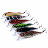 Darrahopens Outdoor > Fishing 6x Popper Poppers 8.6cm Fishing Lure Lures Surface Tackle Fresh Saltwater