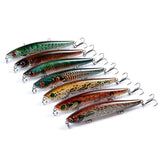 Darrahopens Outdoor > Fishing 6x Popper Poppers 9.3cm Fishing Lure Lures Surface Tackle Fresh Saltwater