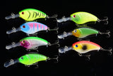 Darrahopens Outdoor > Fishing 7x 9cm Popper Crank Bait Fishing Lure Lures Surface Tackle Saltwater