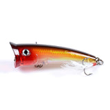 Darrahopens Outdoor > Fishing 7x Popper Minnow 7.8cm Fishing Lure Lures Surface Tackle Fresh Saltwater