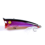 Darrahopens Outdoor > Fishing 7x Popper Minnow 7.8cm Fishing Lure Lures Surface Tackle Fresh Saltwater