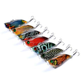 Darrahopens Outdoor > Fishing 7x Popper Poppers 5.8cm Fishing Lure Lures Surface Tackle Fresh Saltwater