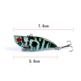 Darrahopens Outdoor > Fishing 7x Popper Poppers 5.8cm Fishing Lure Lures Surface Tackle Fresh Saltwater
