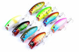 Darrahopens Outdoor > Fishing 8X 6cm Popper Poppers Fishing Lure Lures Surface Tackle Fresh Saltwater
