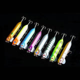 Darrahopens Outdoor > Fishing 8X 9.5cm Popper Poppers Fishing Lure Lures Surface Tackle Fresh Saltwater