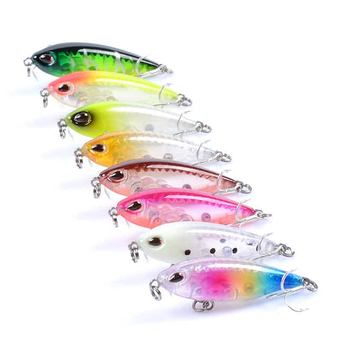 Darrahopens Outdoor > Fishing 8x Pencil minnow 4.8cm Fishing Lure Lures Surface Tackle Fresh Saltwater