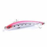 Darrahopens Outdoor > Fishing 8x Popper Minnow 11.2cm Fishing Lure Lures Surface Tackle Fresh Saltwater