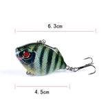Darrahopens Outdoor > Fishing 8x Popper Poppers 4.5cm Fishing Lure Lures Surface Tackle Fresh Saltwater