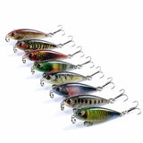 Darrahopens Outdoor > Fishing 8x Popper Poppers 4.8cm Fishing Lure Lures Surface Tackle Fresh Saltwater
