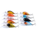 Darrahopens Outdoor > Fishing 9x Popper Crank 5.7cm Fishing Lure Lures Surface Tackle Fresh Saltwater