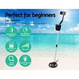 darrahopens Outdoor > Metal Detectors Deep Metal Detector - Black