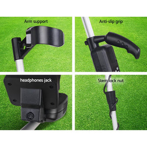 darrahopens Outdoor > Metal Detectors LCD Screen Metal Detector with Headphones - Black