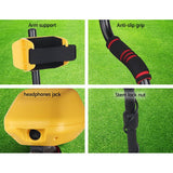darrahopens Outdoor > Metal Detectors LCD Screen Metal Detector with Headphones - Yellow