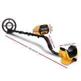 darrahopens Outdoor > Metal Detectors LCD Screen Metal Detector with Headphones - Yellow
