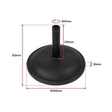 darrahopens Outdoor > Others 20kg Patio Sun Umbrella Base Durable Parasol Garden Stand Cement Round
