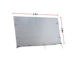 darrahopens Outdoor > Others 3.7m Caravan Privacy Screen Side Sunscreen Sun Shade for 13' Roll Out Awning
