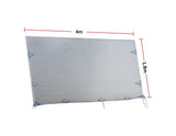 darrahopens Outdoor > Others 4.0m Caravan Privacy Screen Side Sunscreen Sun Shade for 14' Roll Out Awning