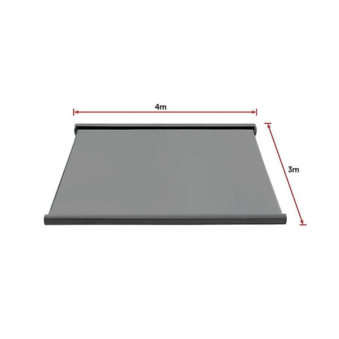 darrahopens Outdoor > Others 4.0m x 3.0m Retractable Folding Arm Awning Heavy Duty Full Cassette Motorised