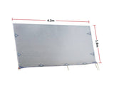 darrahopens Outdoor > Others 4.3m Caravan Privacy Screen Side Sunscreen Sun Shade for 15' Roll Out Awning