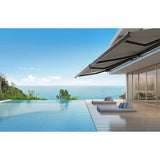 darrahopens Outdoor > Others 5.0m x 3.0m Retractable Folding Arm Awning Heavy Duty Full Cassette Motorised