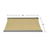darrahopens Outdoor > Others 5.0m x 3.0m Retractable Folding Arm Awning Heavy Duty Full Cassette Motorised