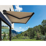 darrahopens Outdoor > Others 5.5m x 3.0m Retractable Folding Arm Awning Heavy Duty Full Cassette Motorised