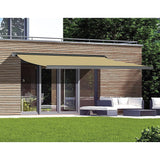 darrahopens Outdoor > Others 5.5m x 3.0m Retractable Folding Arm Awning Heavy Duty Full Cassette Motorised