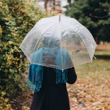 darrahopens Outdoor > Others 5x Clear Transparent Rain Walking Umbrella Parasol PVC Dome Wedding Party Favour