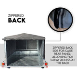 Darrahopens Outdoor > Others 6X4 TRAILER CAGE CANVAS COVER (600mm) Heavy Duty Canvas Best Quality Waterproof