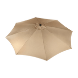 darrahopens Outdoor > Others 9FT Patio Umbrella Outdoor Garden Table Umbrella with 8 Sturdy Ribs