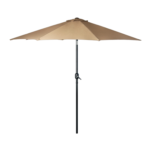 darrahopens Outdoor > Others 9FT Patio Umbrella Outdoor Garden Table Umbrella with 8 Sturdy Ribs