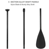 Darrahopens Outdoor > Others Alloy Adjustable 2-part SUP Paddle Stand Up Paddle Board Edge Guard 160-215cm Double