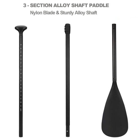 Darrahopens Outdoor > Others Alloy Adjustable 2-part SUP Paddle Stand Up Paddle Board Edge Guard 160-215cm Double