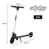 Darrahopens Outdoor > Others ALPHA Peak Electric Scooter 300W Power Up to 25km/h Adult Teens E-Scooter Easy Fold, White