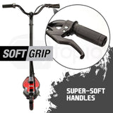 Darrahopens Outdoor > Others BULLET Electric Kids Scooter 140W Foldable Children Ride On Commuter Toy Battery Boys Girls, ZPS Red