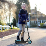 Darrahopens Outdoor > Others BULLET ZPS 6 Inch Kids Electric Scooter 140W 15km Children Ride On Toy Rechargeable Battery Blue