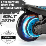Darrahopens Outdoor > Others BULLET ZPS 6 Inch Kids Electric Scooter 140W 15km Children Ride On Toy Rechargeable Battery Blue