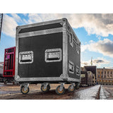 Darrahopens Outdoor > Others Castor Wheels 4 x 6" 150mm Swivel Silent Caster 2 Brakes 1000KG