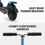 Darrahopens Outdoor > Others ROVO KIDS Electric Scooter Lithium Ride-On Foldable E-Scooter 125W Rechargeable, Blue