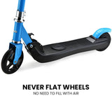 Darrahopens Outdoor > Others ROVO KIDS Electric Scooter Lithium Ride-On Foldable E-Scooter 125W Rechargeable, Blue