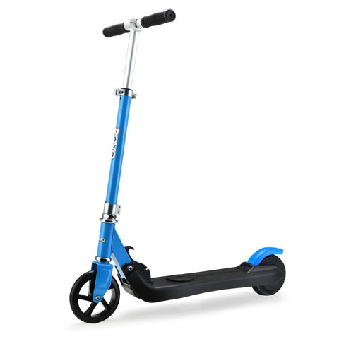 Darrahopens Outdoor > Others ROVO KIDS Electric Scooter Lithium Ride-On Foldable E-Scooter 125W Rechargeable, Blue