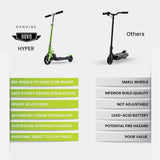 Darrahopens Outdoor > Others ROVO KIDS Electric Scooter Lithium Ride-On Foldable E-Scooter 125W Rechargeable, Green