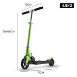 Darrahopens Outdoor > Others ROVO KIDS Electric Scooter Lithium Ride-On Foldable E-Scooter 125W Rechargeable, Green