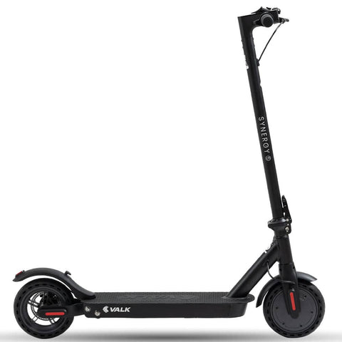 Darrahopens Outdoor > Others VALK 400W Electric Scooter, 37V Folding E- Scooter with Suspension, for Adults, Synergy 5 MkII Black