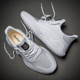 darrahopens Outdoor > Outdoor Shoes Men's Sneakers Outdoor Road Shoes Breathable Lightweight Non-slip ( White Size US11.5=US47 )