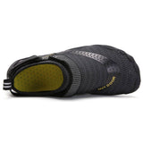 darrahopens Outdoor > Outdoor Shoes Men Women Water Shoes Barefoot Quick Dry Aqua Sports Shoes - Black Size EU40 = US7