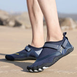 darrahopens Outdoor > Outdoor Shoes Men Women Water Shoes Barefoot Quick Dry Aqua Sports Shoes - Blue Size EU36=US3.5