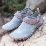 darrahopens Outdoor > Outdoor Shoes Men Women Water Shoes Barefoot Quick Dry Aqua Sports Shoes - Grey Size EU37 = US4